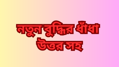 বুদ্ধির ধাঁধা উত্তর সহ