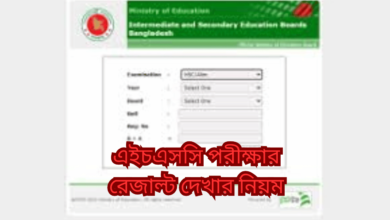 এইচএসসি পরীক্ষার রেজাল্ট দেখার নিয়ম ২০২৪ | How to Check HSC Result 2024